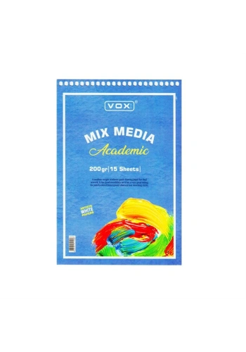 Vox Art Academic Mix Media Sketchbook A5 200gr 15 Yaprak