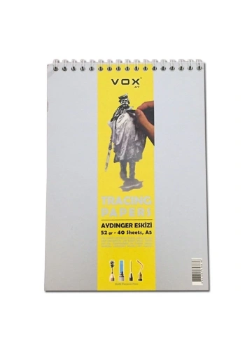 Vox Aydinger Eskiz Defteri A4 52 Gr 40 Sayfa