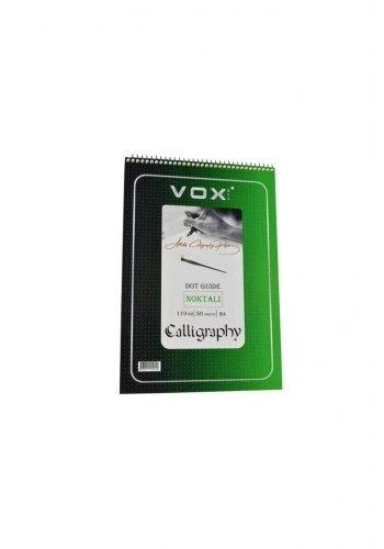 Vox Dot Guide Noktalı Kaligrafi Defteri A4 110gr 50yp