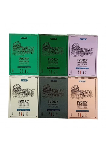 Vox Eskiz Çizim Defteri A4 Krem 100gr 40syf