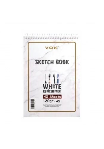 Vox Eskiz Çizim Defteri A5 120gr 40syf