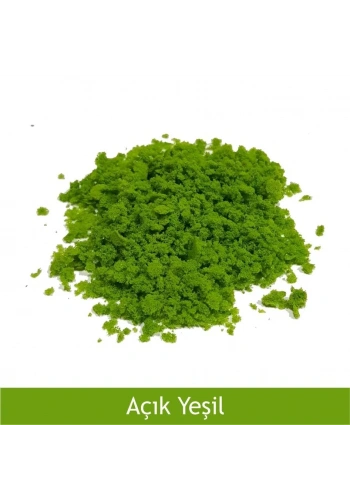 Vox Maket Ağaç Tozu Kırpıntı Sünger KS1 Açık Yeşil