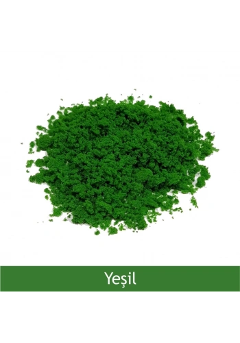 Vox Maket Ağaç Tozu Kırpıntı Sünger KS2 Yeşil