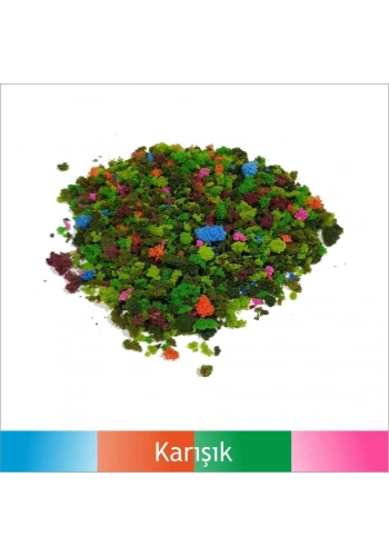 Vox Maket Ağaç Tozu Kırpıntı Sünger KS8 Karışık