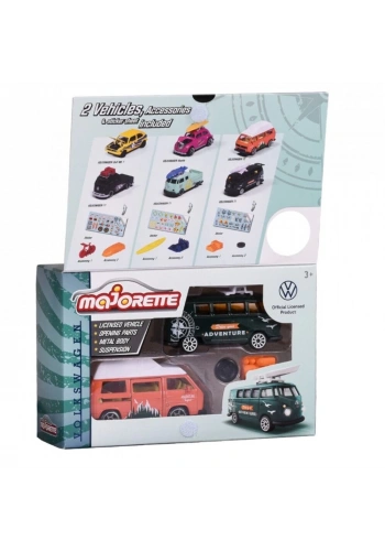 Vw The Originals 2 Pieces Set, 3-Asst. Model Arabalar