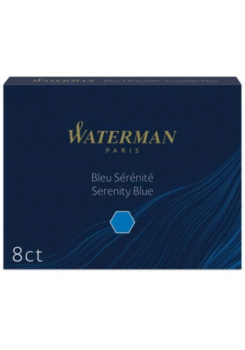 Waterman Dolma Kalem Kartuşu 8 Lİ Mavi S0110860