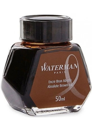 Waterman Dolma Kalem Mürekkebi 50 ml. KAHVE