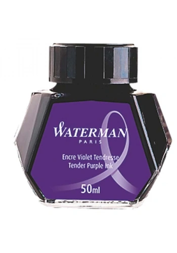 Waterman Dolma Kalem Mürekkebi Cam Şişede 50 ML Mor S0110750