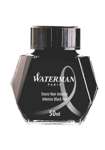 Waterman Dolma Kalem Mürekkebi Cam Şişede 50 ML Siyah S0110710