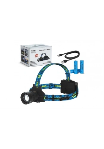 Watton WT-627 12000 Lümen Şarjlı Kafa Feneri