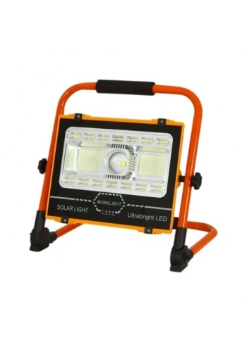 Watton WT-734 P70 LED Solar Panel Şarjlı Taşınabilir Projektör