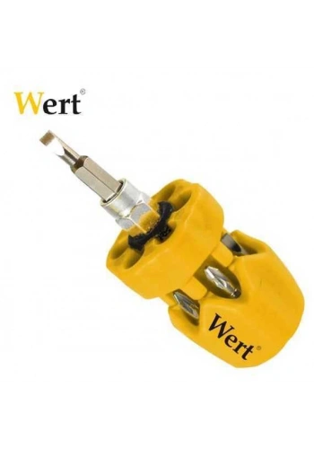 Wert 2202 Bits Uçlu Topaç Tornavida Seti, 1 Adet