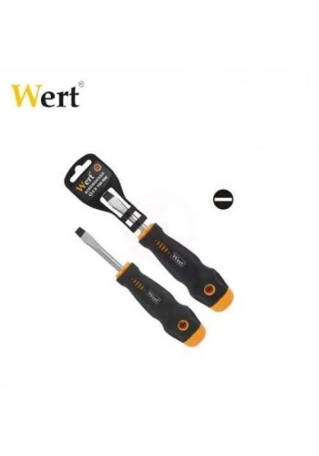 Wert 2210 Topaç Tornavida - Düz (6,0x 38mm)