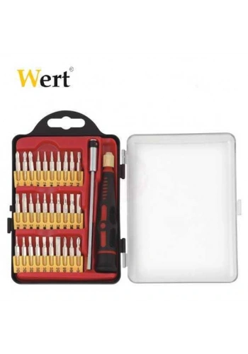Wert 2254 Elektronikçi Tornavida Bits Uç Seti (32 Parça)
