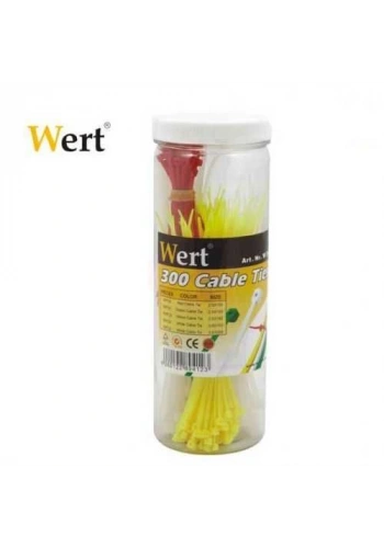 Wert 2430 Kablo Bağı Seti, 300 Parça