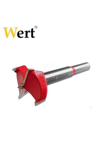 Wert 2501 Tas Mentese Matkap Ucu, Ø35mm, Tungsten Karpit Uçlu