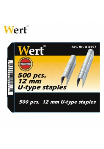 Wert 2507 U-Zımba Teli (12mm)