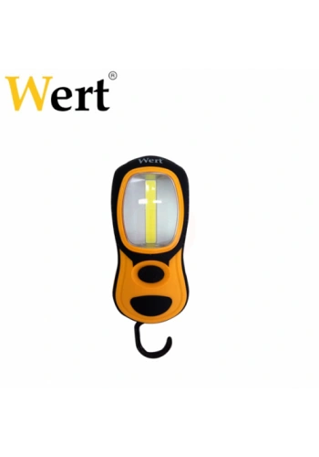 Wert 2611 Pilli Çalışma Lambası, 3W COB + 3 LED