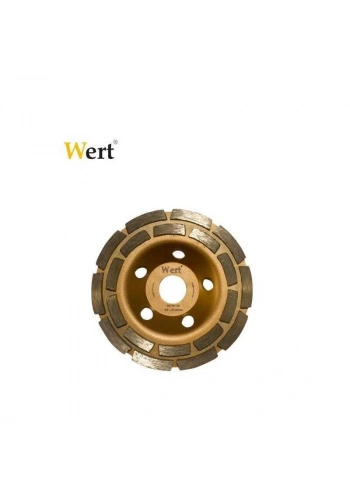 Wert 2740-125 Elmas Taşlama Diski, Çift Sıra, 125mm