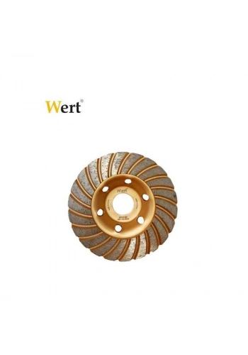 Wert 2741-115 Elmas Taşlama Diski, Turbo, 115mm