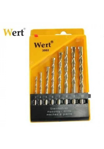 Wert 3502 Beton Matkap Ucu Seti (8 Parça)