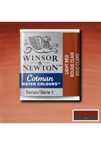 Winsor & Newton Cotman Yarım Tablet Sulu Boya 362 Light Red