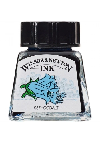 Winsor Newton Drawing Ink Çini Mürekkebi 14ml 176 Cobalt