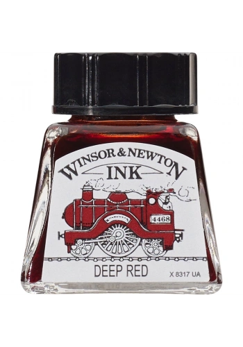 Winsor Newton Drawing Ink Çini Mürekkebi 14ml 227 Deep Red