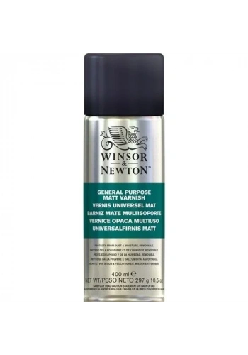 Winsor Newton General Purpose Matt Varnish 400ml Sprey (Mat Verniği)