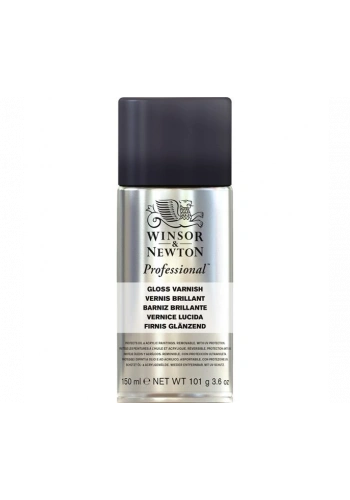 Winsor Newton Professional Gloss Varnish 150ml Sprey (Parlak Verniği)