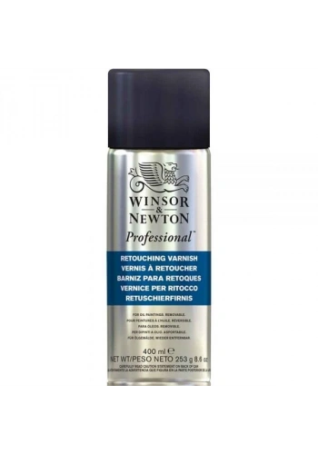 Winsor & Newton Professional Retouching Varnish Sprey Rötuş Verniği 400 ml.