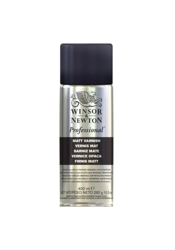 Winsor Newton Profesyonel Sprey Vernik 400ml Mat