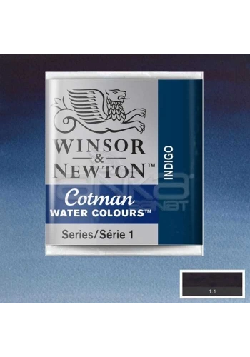 Winsor & Newton Tablet Sulu Boya No:322 Indigo