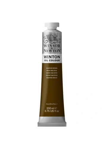 Winsor & Newton Winton Yağlı Boya 200 ml. 41 Vandyke Brown
