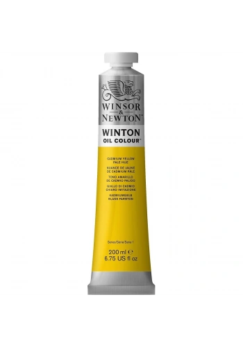 Winsor & Newton Winton Yağlı Boya 200 ml. 8 Cadmium Yellow Pale Hue