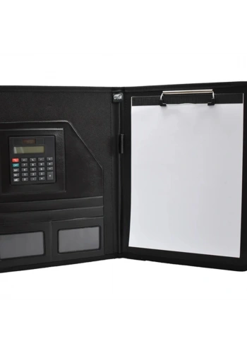 Wole Sekreterlik Hesap Makineli Lux Siyah 1411-3