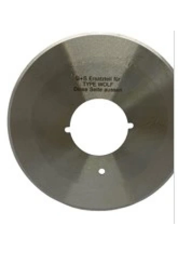 Wolf Yuvarlak Kumaş Kesim Motoru Bıçak (134X42.5X5X1.0) / WOLF5-1/4