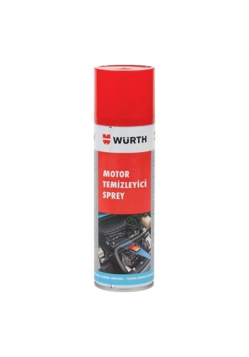 Würth Motor Temizleme Spreyi Şeffaf 500 Ml - 0890230500