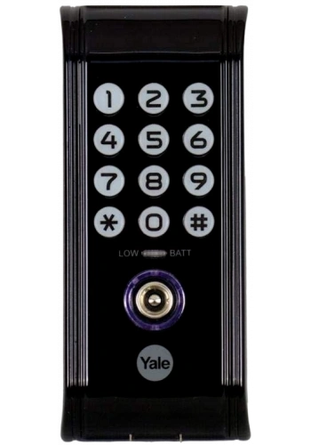 Yale Kilit Dijital Kabin Kilidi - Y-DLL65BA-BLACK
