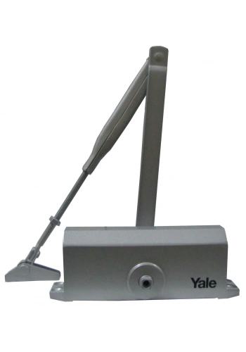 Yale Kilit Kapı Hidroliği 300 Serisi Dar Tip Montaj Ayarlı (2-4) Gümüş - 30-0300-0001-00-6011