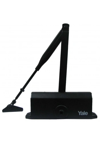Yale Kilit Kapı Hidroliği 300 Serisi Dar Tip Montaj Ayarlı (2-4) Siyah - 30-0300-0001-00-5511
