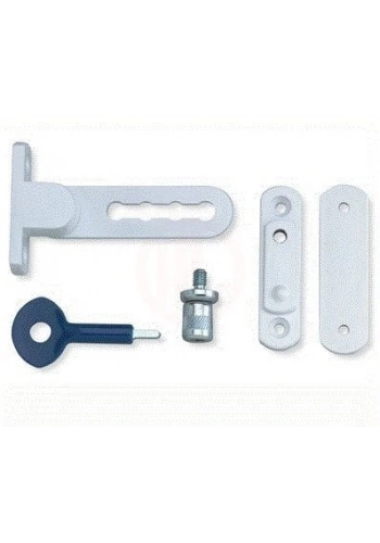 Yale Kilit Pencere Havalandırma Kilidi Tekli Beyaz - P117-WE