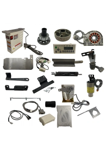 Yamato Overlok 6125 CZ Seri 4 İp Full Otomatik Elektrikli Kafadan Motor / 6125 (6125-E)