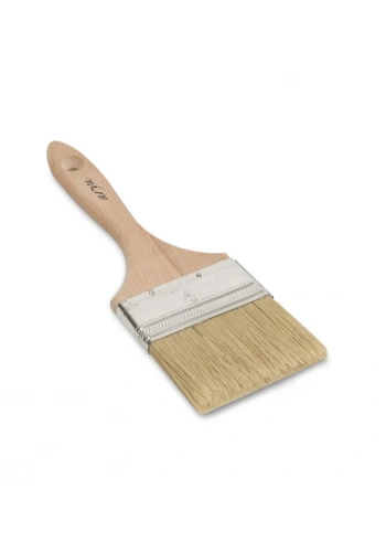 Yapaş Arya Black Ahşap Saplı Standart Kestirme Fırça No 4 - YP6056