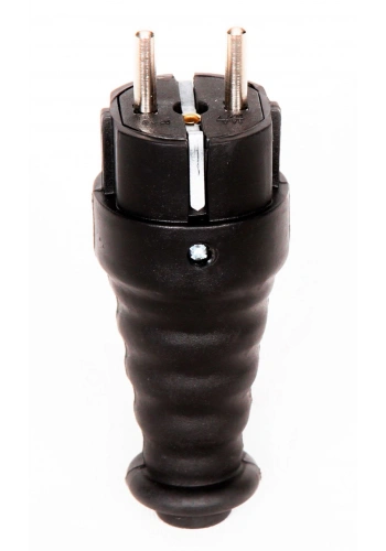 YEF 1X16A Kauçuk Topraklı Erkek Fiş