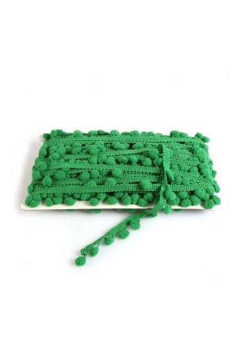 Yeşil Ponpon Şerit