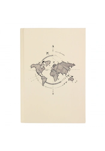 Yıldız Sert Kapak 14x20cm 80yp Galaksi Seri Pusula