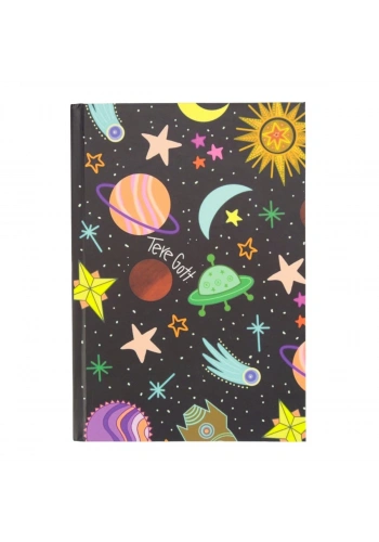 Yıldız Sert Kapak 14x20cm 80yp Galaksi Seri Tere