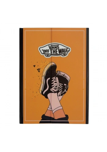 Yıldız Sert Kapak 14x20cm 80yp Magnet Seri Vans Çizgili