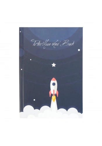 Yıldız Sert Kapak 14x20cm 80yp Star Seri To The Moon